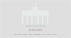 Desktop Screenshot of berlinagency.de